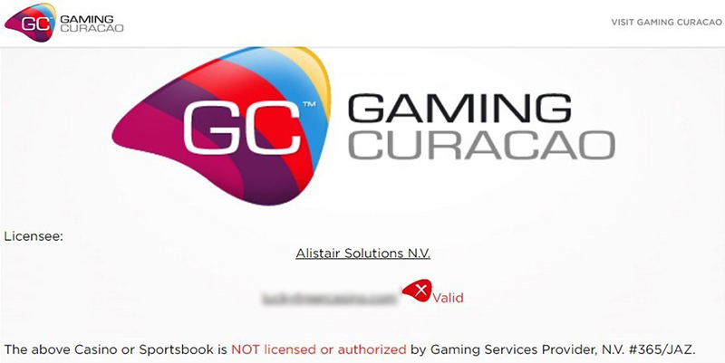 Lucky Tiger Casino license