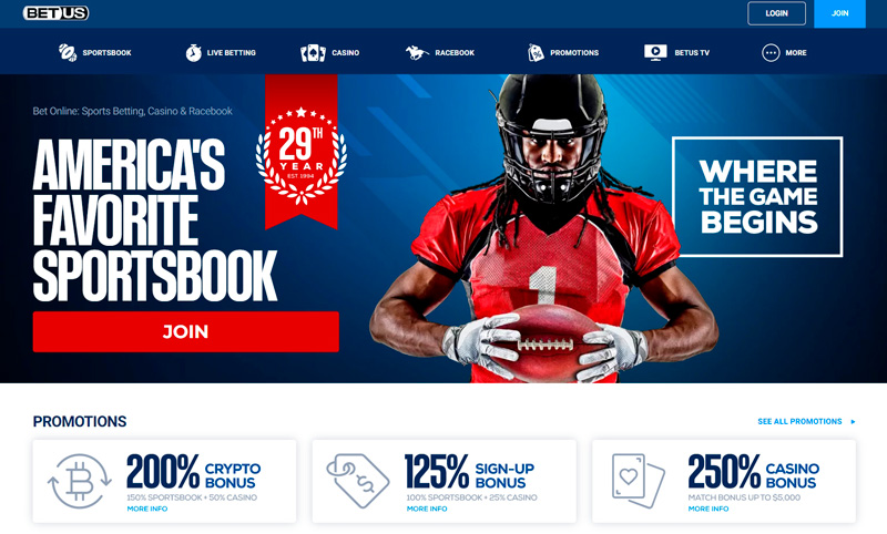 Official website of the casino