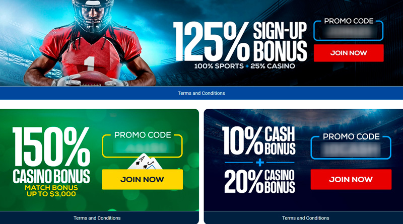 Bonuses at the casino