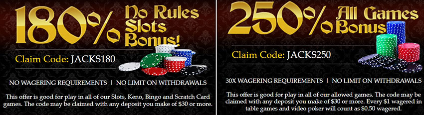 Two regular bonuses