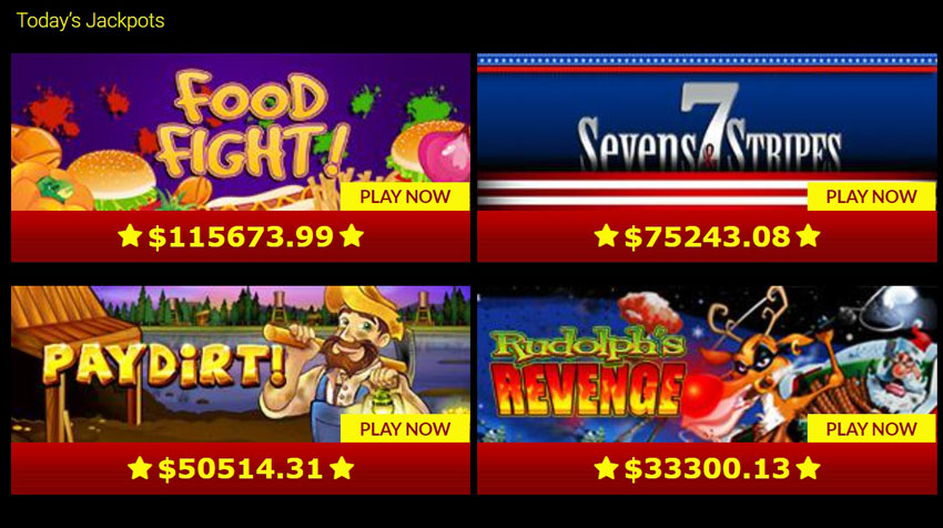 Jackpots at online casinos