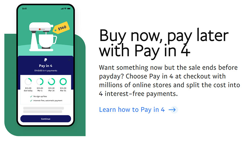 Paypal site